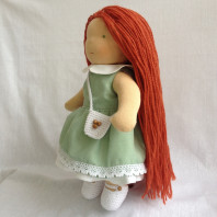 Вальдорфская кукла Лизонька, 34 см