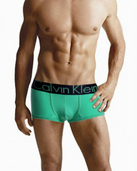 Calvin Klein Steel BLACK мужские трусы транки