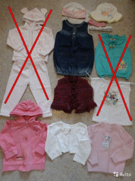 Пакет одежды для девочки (1-2 года)