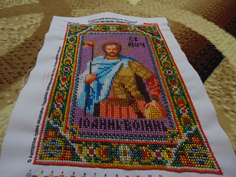 Вышивка бисером. Вышивала на подарки.