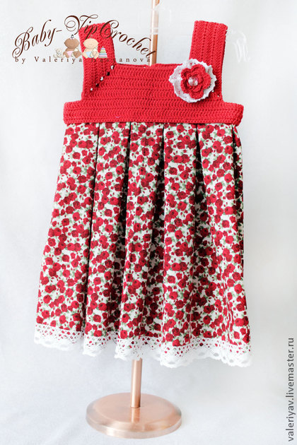 Распродажа платьев для девочек BabyVipCrochet