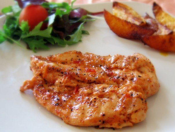 Запеченные куриные грудки