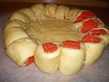 ПИРОГ С ФОРЕЛЬЮ