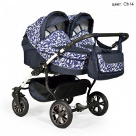 Продам коляску для двойни. Slaro charlotte Duo
