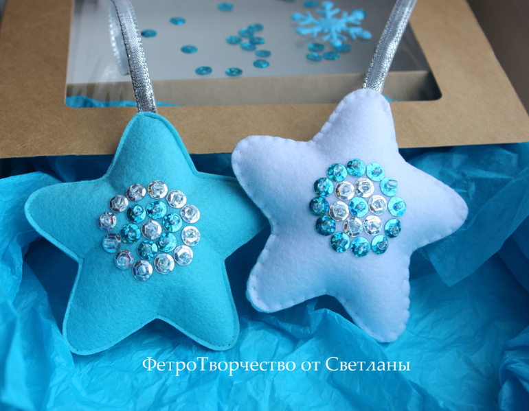 Большой набор елочных игрушек из фетра. — 53 ответов | форум Babyblog