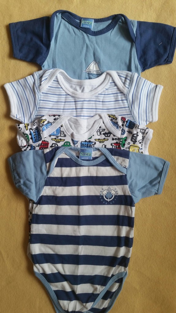 Комплект Боди 3 шт, размер 62-68