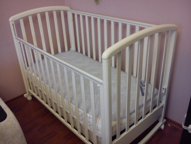 Детская кроватка-качалка Baby Italia Euro