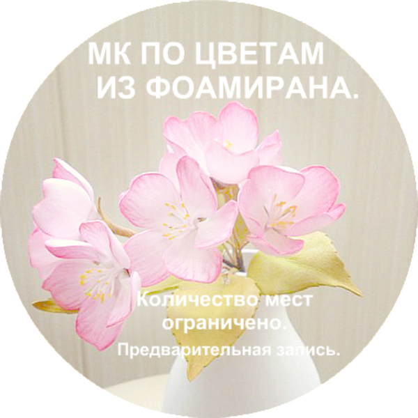 Мастер-класс. Цветы своими руками из фоамирана