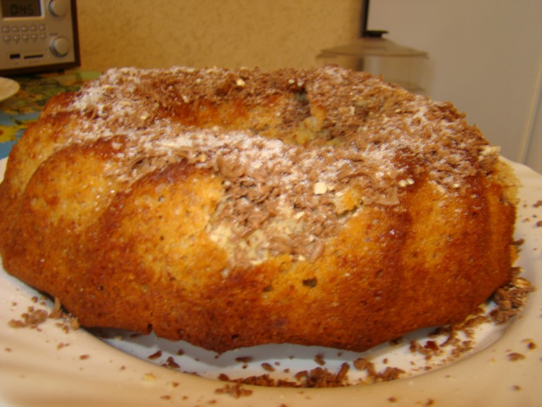Банановый кекс....