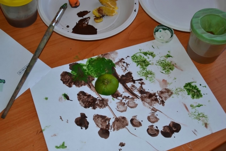 Мы делили апельсин