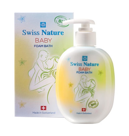 Swiss Nature Baby Новая линия органической детской косметики Пена для ванн