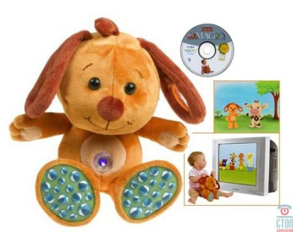 Развивающая игрушка DVD TINY LOVE MAGIQ Щенок НА РУССКОМ