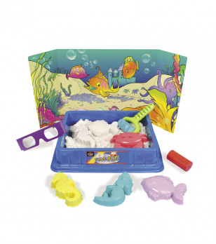 Набор для создания подводного мира из живого песка