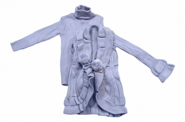 Болеро-пальто со свитером