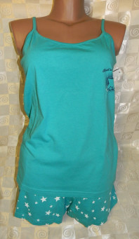 Пижама женская (майка+шорты) Atlantic NLP-334