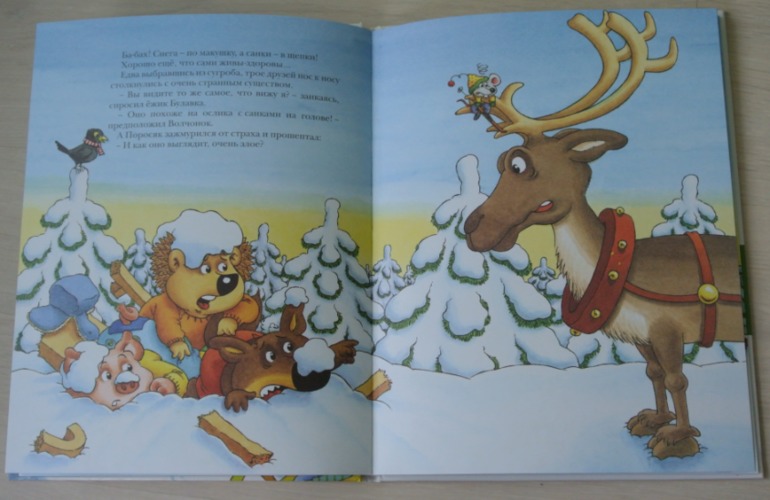 Зимние книги в нашем доме