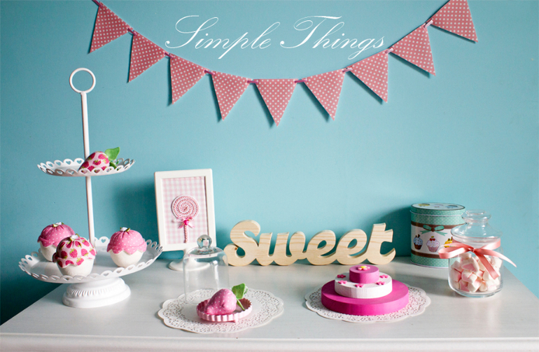 Сладости, сладости...Wood box №5  - Sweets. Simple Things