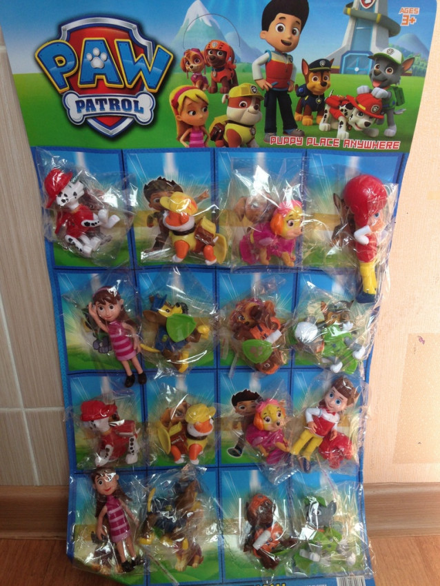 Щенячий патруль. Поворотные части тела