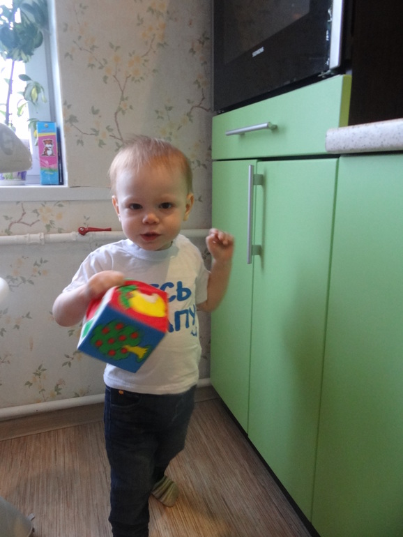 Сынулику полтора года!