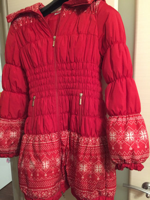 Пуховик зимний для беременных M/L