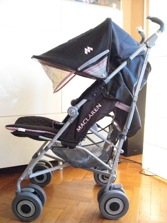 Maclaren Techno XLR цвет Coffee Brown / Powder Pink 11500руб.