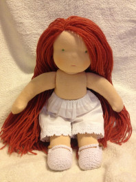 Вальдорфская кукла Лизонька, 34 см