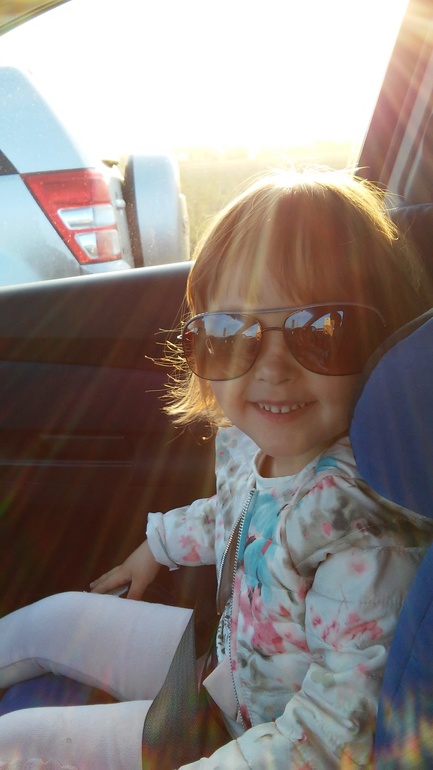 My sweet little girl