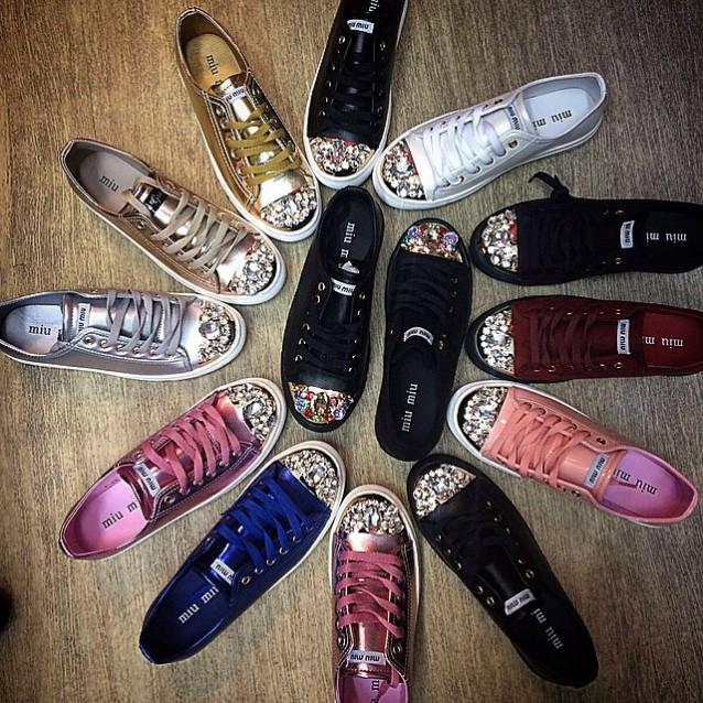 Кеды Miu Miu