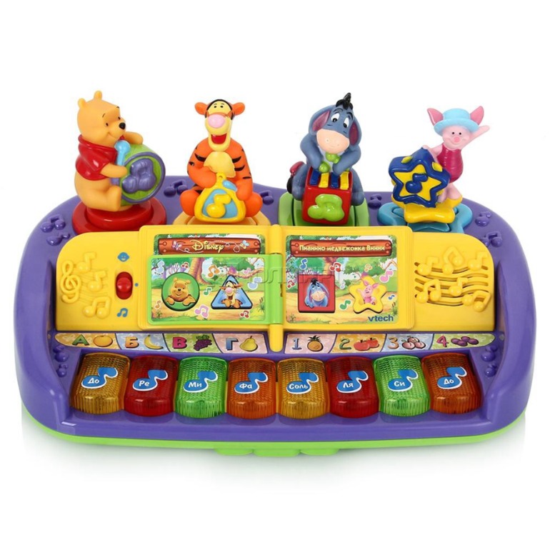ВИННИ VTECH- развивающее пианино медвежонка Винни и его друзей!