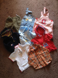 Одежда для малыша от 0 месяцев пакетами