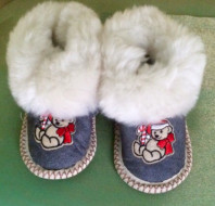 Чуни из натуральной овчины