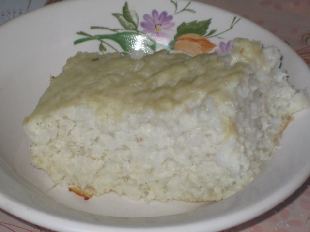 Рыбная запеканка.
