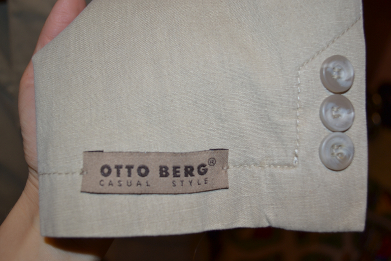 Летний пиджак ОТТО BERG