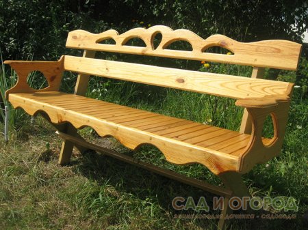Скамейка для дачи