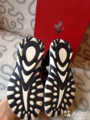 Новые сандали Ferrari оригинал 30р. -19.5 см