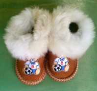 Чуни из натуральной овчины