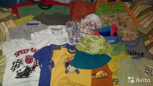 детские вещи летние пакетом