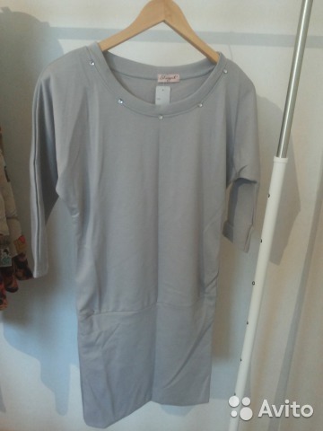 Туника серая
