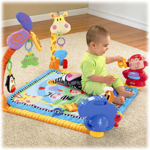 Музыкальный развивающий коврик FISHER PRICE б/у только почта