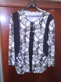 Блузки новые на полную женщину