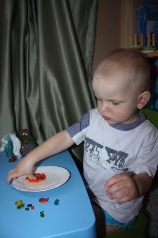 Один день нашей жизни (Саше 1г5мес)