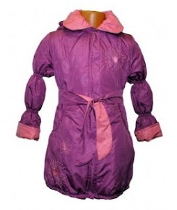 новое Демисезонное пальто для девочки р116