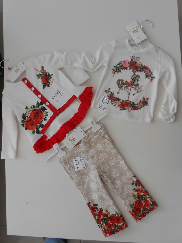 Футболка с длинным рукавом на девочку