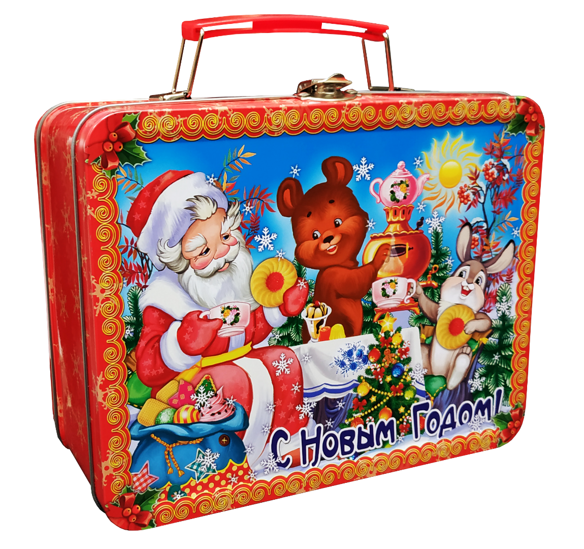 сладкий подарок новогодний маша и медведь. подарок маше на новый год. новогодний чай пазл. набор одноразовой посуды для детского праздника. подарок маше на новый год.