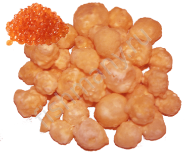 Сырные шарики со вкусом красной икры  1 кг