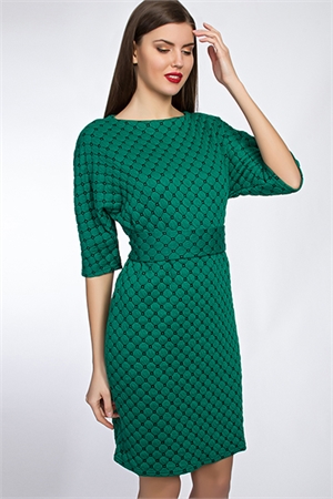 Платье #247-Stegka (Зеленый)
