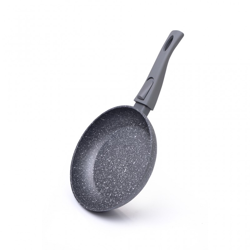 4362 FISSMAN Сковорода ROCK STONE 20x4,5см для жарки, со съе