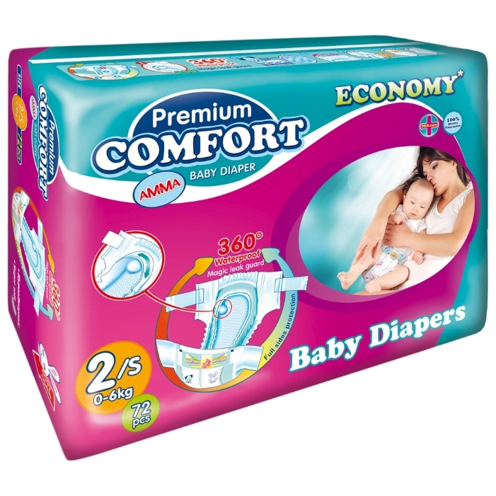 Amma premium comfort  до 6 кг 72 шт