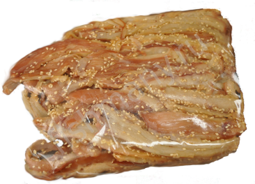 Нарезка кальмара с кунжутом ,1 кг