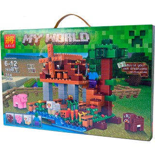КОНСТРУКТОР MINECRAFT LELE "РАНЧО ВЕТРЯНАЯ МЕЛЬНИЦА"